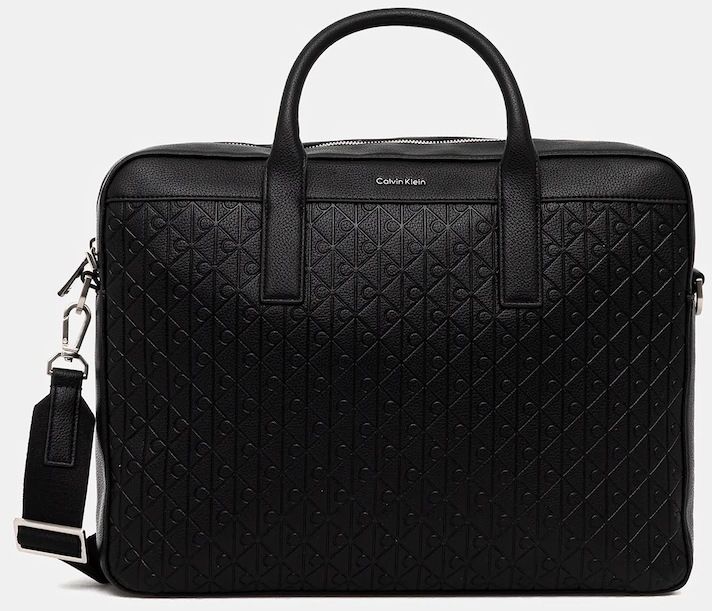 Taška Calvin Klein čierna farba, LV04D3265G