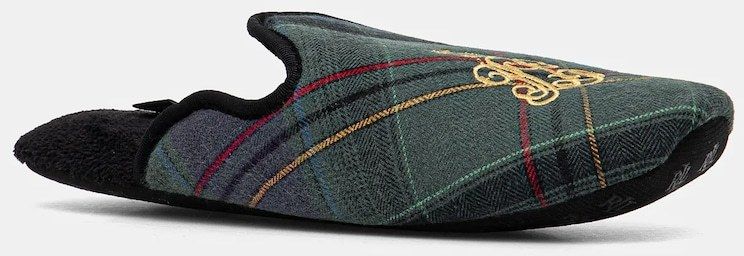 Papuče Lauren Ralph Lauren zelená farba, ILN02372