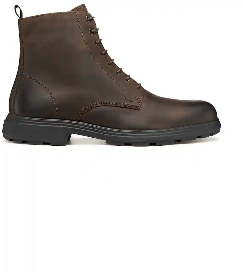 Kožená obuv Geox U MEIERN hnedá farba, U56LZE 000FF C6010