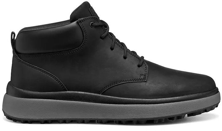 Členkové topánky Geox U GRANITO + GRIP čierna farba, U56MSA 000FF C9999