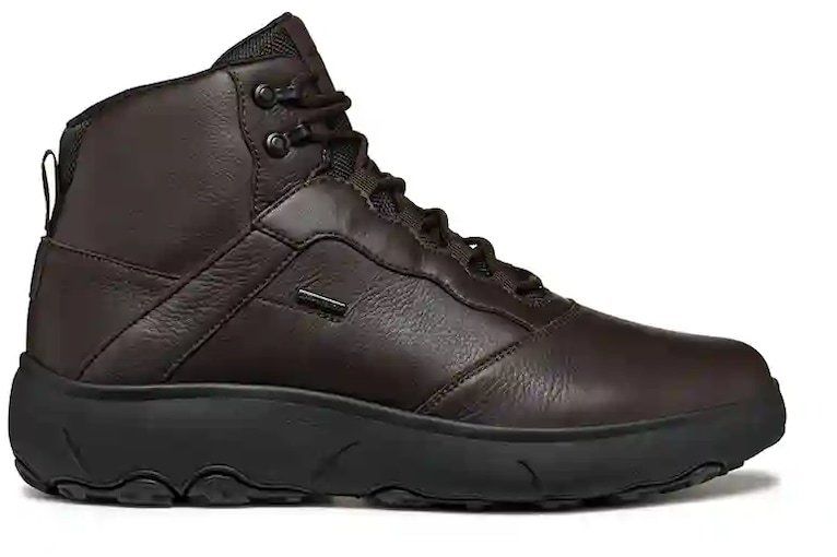 Členkové topánky Geox U NEBULA + GRIP B AB hnedá farba, U46HFB 04654 C6009