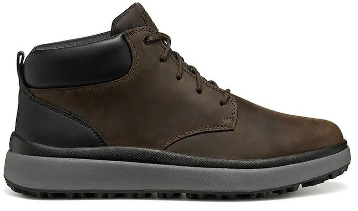 Členkové topánky Geox U GRANITO + GRIP hnedá farba, U56MSA 000FF C0196