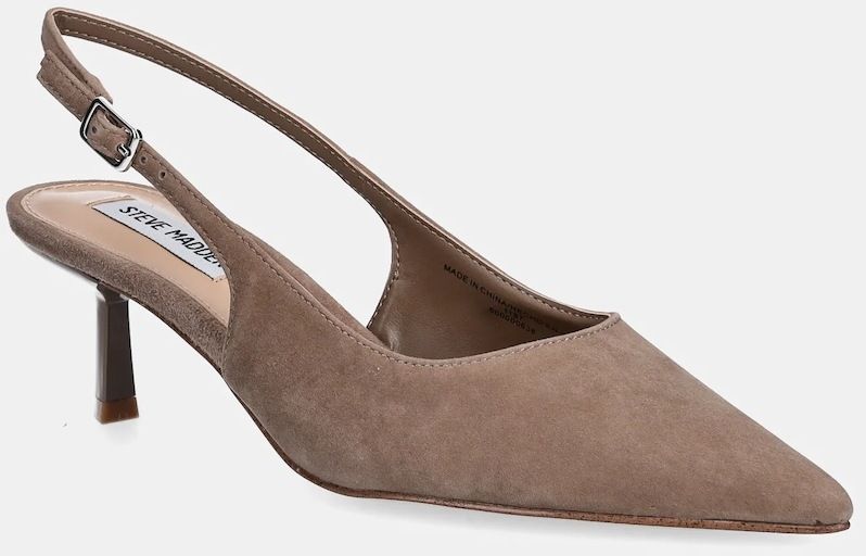 Semišové lodičky Steve Madden Korra hnedá farba, 11003902
