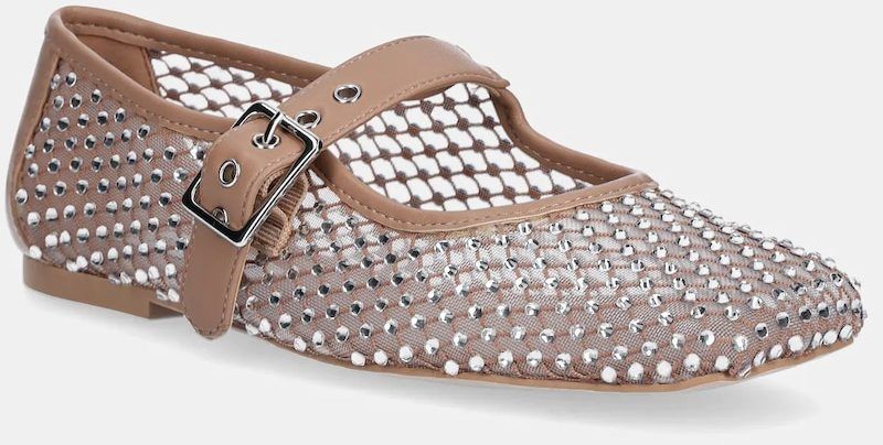 Baleríny Steve Madden Marcela hnedá farba, 11003899