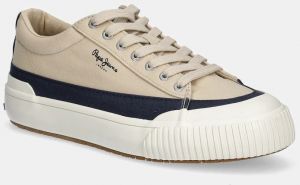 Tenisky Pepe Jeans BEN WASH M béžová farba, PMS31075