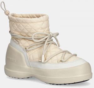 Snehule Moon Boot MB MEZZALUNA QUILTED MID WP béžová farba, 80D2500020 L002