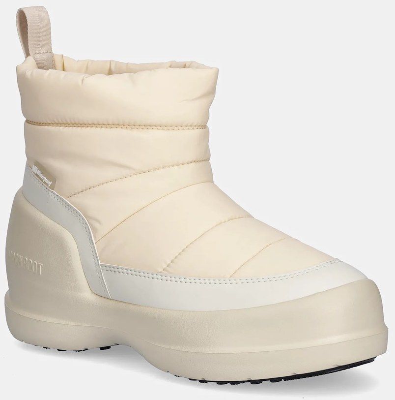 Snehule Moon Boot MB MEZZALUNA PUFFY WP béžová farba, 80D2500050 L002
