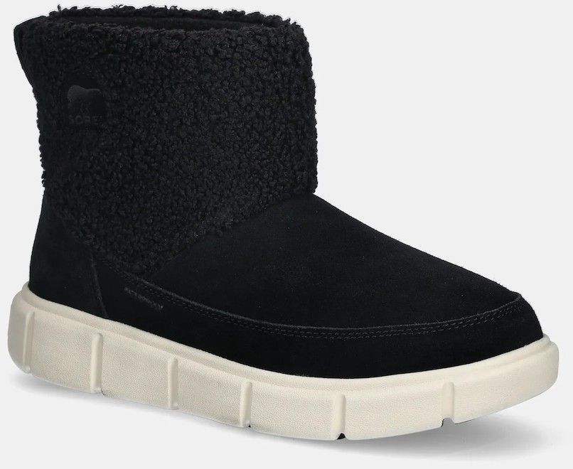 Snehule Sorel SOREL EXPLORER III SLIP-ON COZY WP čierna farba, 2079341010