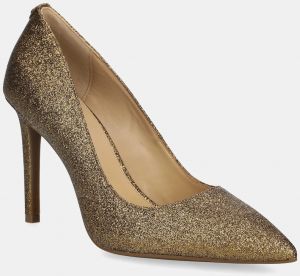 Kožené lodičky MICHAEL Michael Kors Alina zlatá farba, 40F5HNHP1M.071