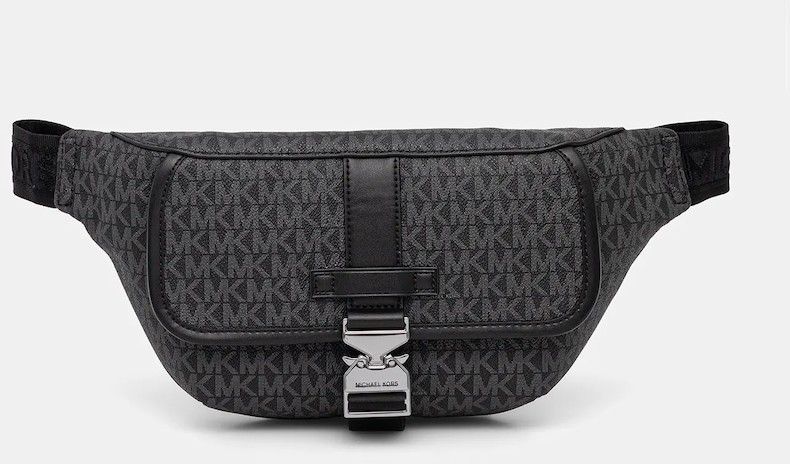 Ľadvinka Michael Kors čierna farba, 33F5LHDY5B