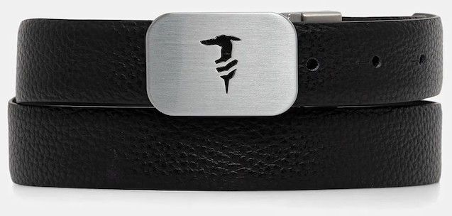 Kožený opasok Trussardi čierna farba, B346B000010N