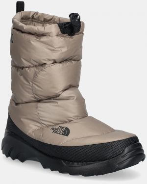 Snehule The North Face Nuptse zelená farba, NF0A8D90DHO1
