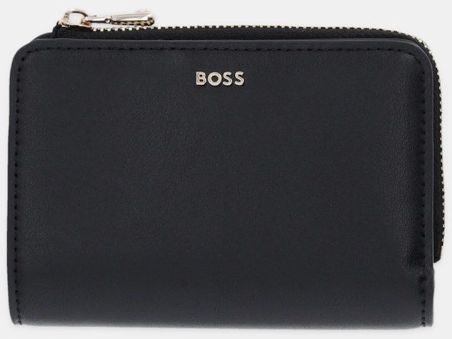 Kožená peňaženka BOSS čierna farba, 50548235