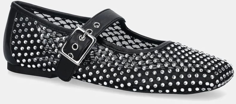 Baleríny Steve Madden Marcela čierna farba, 11003899
