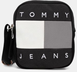 Malá taška Tommy Jeans čierna farba, AM0AM13716