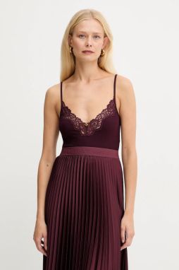 Top Twinset bordová farba, 252LL6CZZ