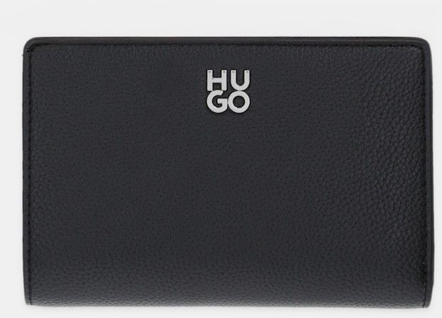 Peňaženka HUGO dámska, čierna farba, 50547923
