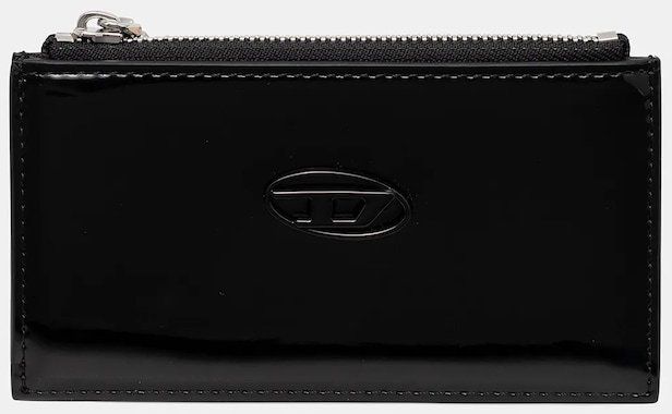 Peňaženka Diesel PLAY PLAY CARD HOLDER III dámska, čierna farba, X10003.P6255