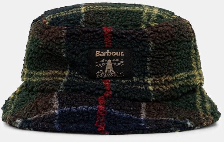 Klobúk Barbour Field Fleece zelená farba, MHA0920