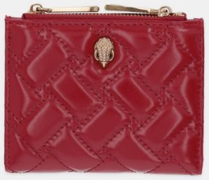 Kožená peňaženka Kurt Geiger London MINI PURSE KENSINGTON červená farba, 4198750319