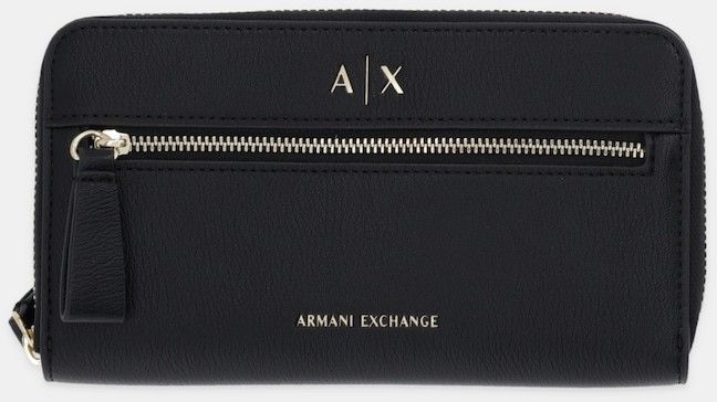 Peňaženka Armani Exchange dámska, čierna farba, XW002124 AF17117