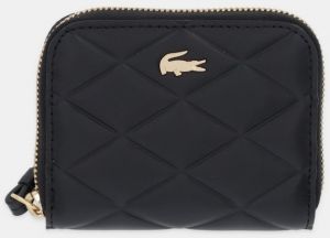 Kožená peňaženka Lacoste čierna farba, NF5120EE