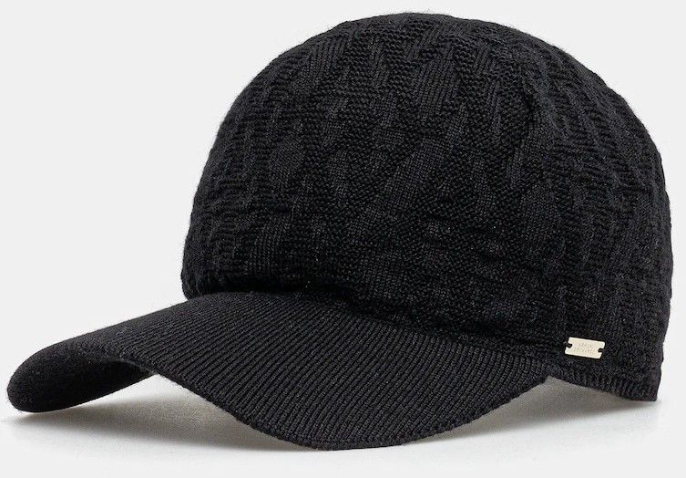 Čiapka s prímesou vlny Armani Exchange čierna farba, XW001494 AF11956