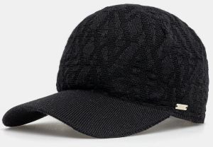 Čiapka s prímesou vlny Armani Exchange čierna farba, XW001494 AF11956