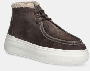 Semišové snehule Furla Nuage Paraboot hnedá farba, YK32NUA BX4212 2566S