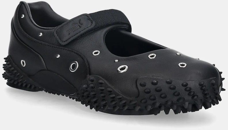 Baleríny Puma Mostro Fey Studs čierna farba, 403192