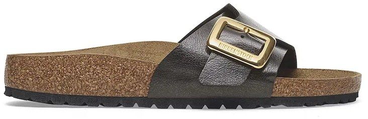 Šľapky Birkenstock Catalina Graceful Cushion Buckle dámske, čierna farba, 1029481