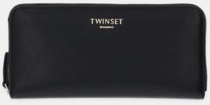 Peňaženka Twinset dámska, čierna farba, 252TD8392