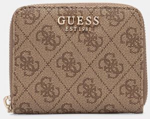 Peňaženka Guess ECO ERICA dámska, béžová farba, SWSG95 10137
