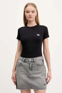 Tričko Dickies dámske, čierna farba, DK0A87QB