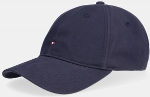 Bavlnená šiltovka Tommy Hilfiger tmavomodrá farba, AW0AW17781