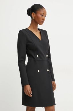 Šaty Marciano Guess JODY čierna farba, mini, priliehavé, 4BGK21 6375Z