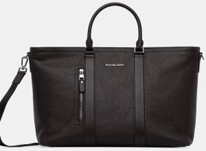 Kožená taška Michael Kors hnedá farba, 33F5LHDT4L