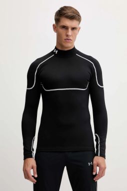 Tréningové tričko s dlhým rukávom Under Armour Cold Weather Grid čierna farba, jednofarebné, 6007127