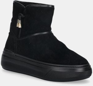 Semišové snehule Furla Nuage Snow Boot čierna farba, YK30NUA BX4212 O6000