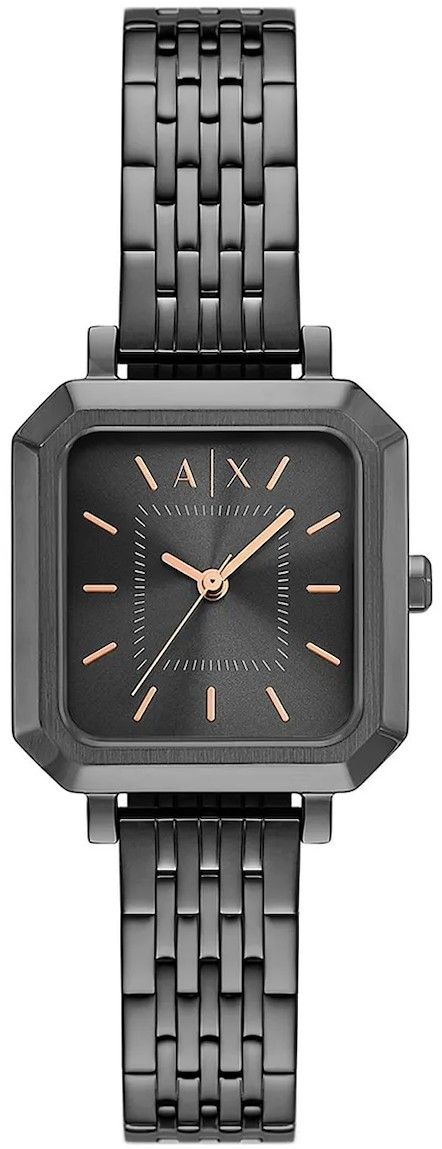 Hodinky Armani Exchange dámske, čierna farba, AX5732