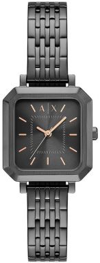Hodinky Armani Exchange dámske, čierna farba, AX5732