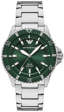 Hodinky Emporio Armani pánske, strieborná farba, AR11698