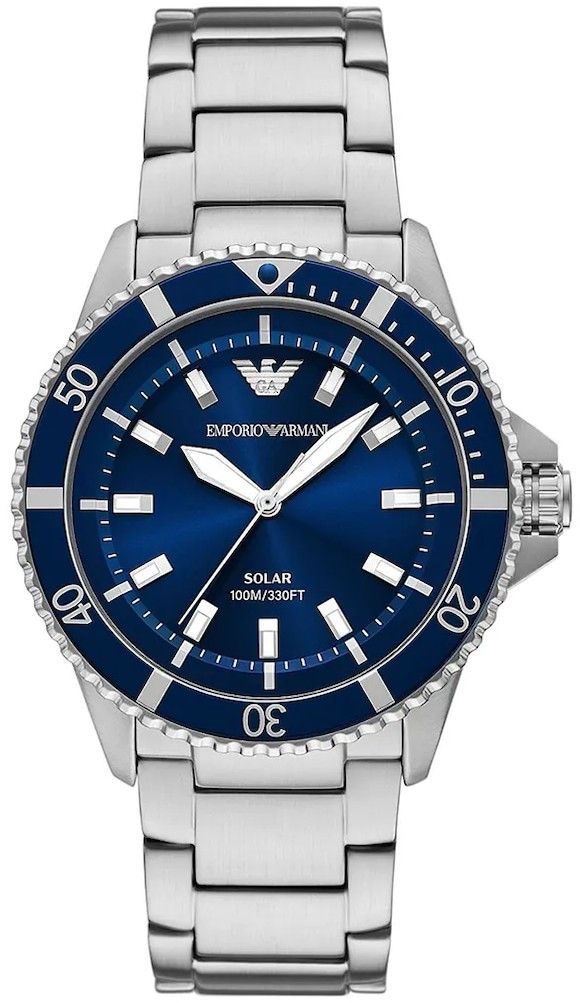Hodinky Emporio Armani pánske, strieborná farba, AR11697