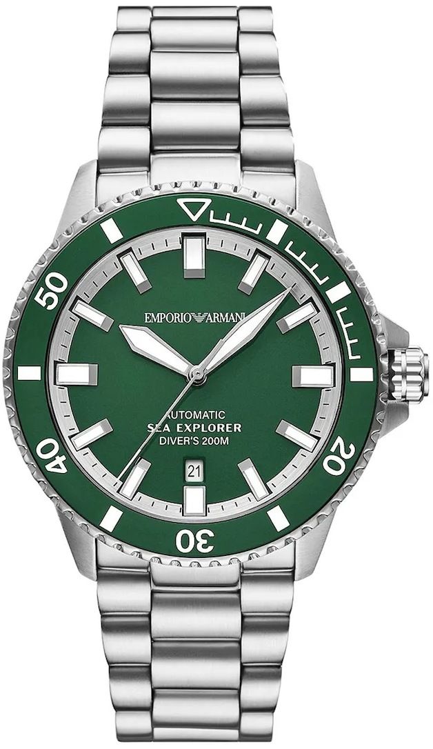 Hodinky Emporio Armani pánske, strieborná farba, AR60088