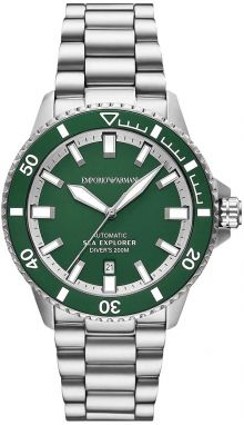 Hodinky Emporio Armani pánske, strieborná farba, AR60088
