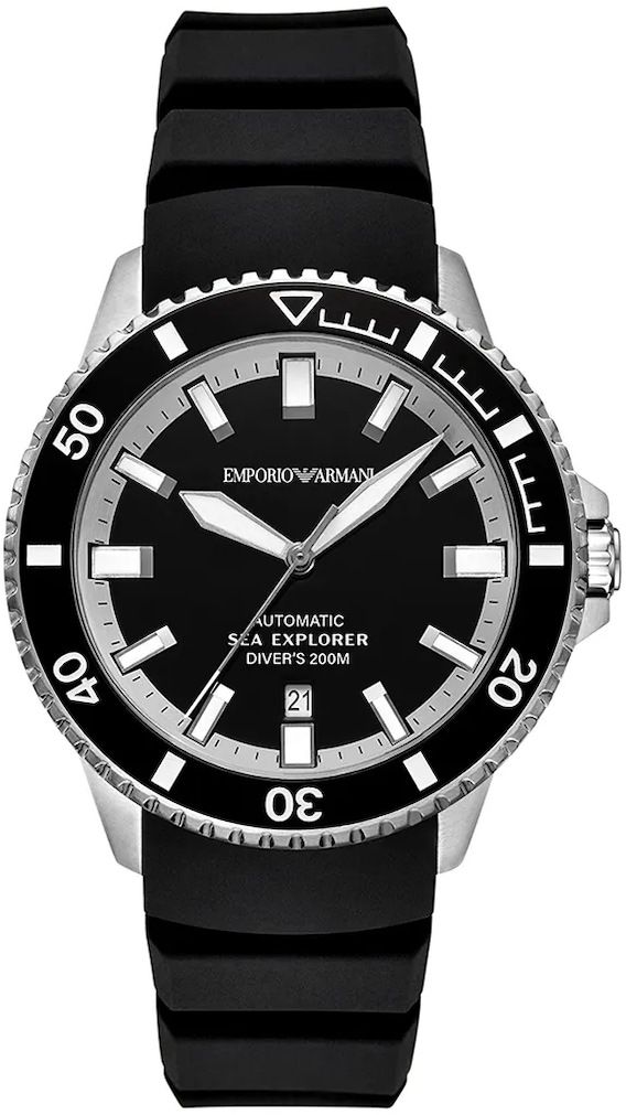 Hodinky Emporio Armani pánske, čierna farba, AR60086