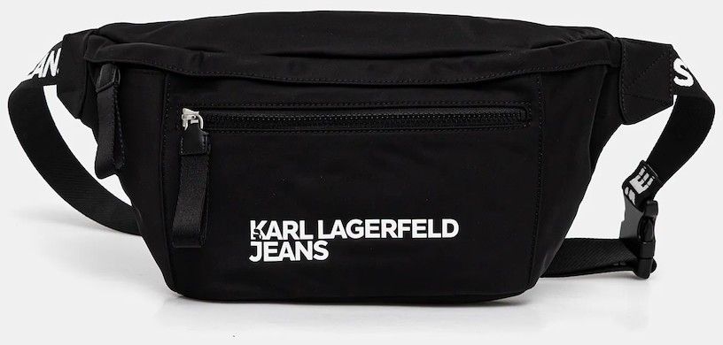 Ľadvinka Karl Lagerfeld Jeans čierna farba, A3M30295