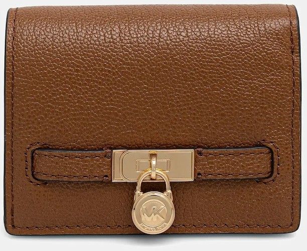 Kožená peňaženka MICHAEL Michael Kors hnedá farba, 32F5GNXD1L