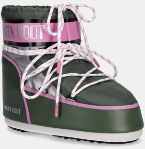 Snehule Moon Boot MB ICON LOW SPACE RACING zelená farba, 80D1409650 GH01