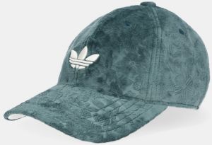 Velúrová bejzbalová čiapka adidas Originals Liberty zelená farba, JW8017